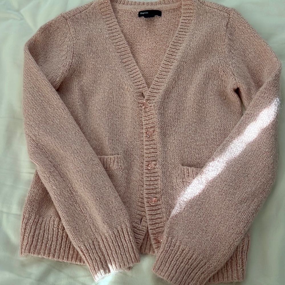 Girl’s Button Sweater